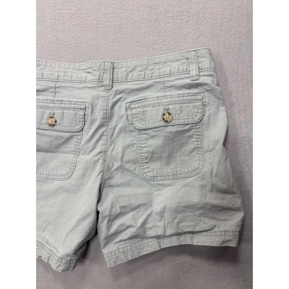 Eddie Bauer Cargo Shorts Size 8 Womens Casual Outdoor Hiking‎ Gray - Picture 6 of 12